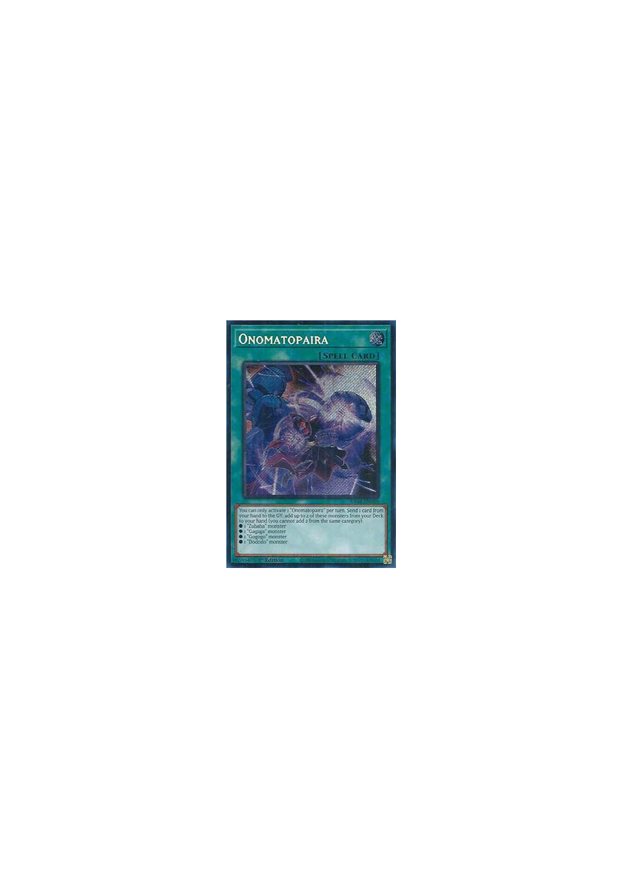 Onomatopaira (V.3 - Secret Rare)