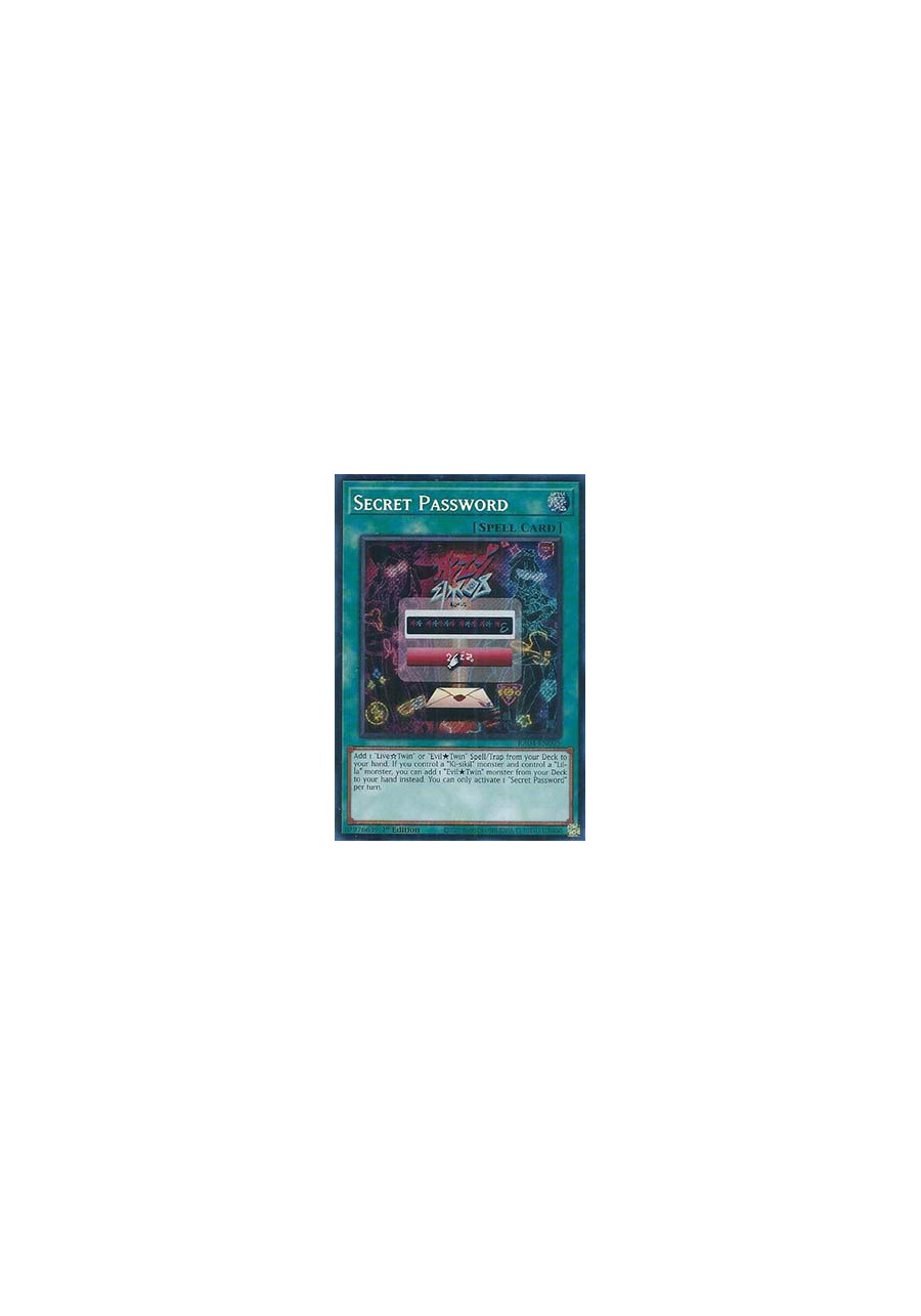 Secret Password (V.3 - Secret Rare)