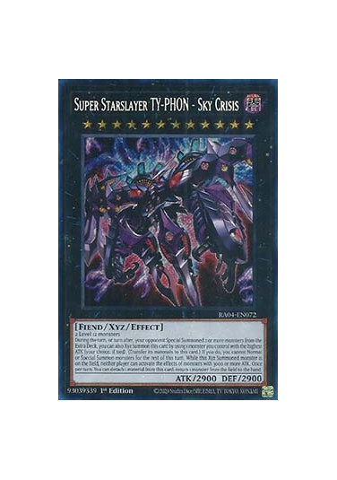Super Starslayer TY-PHON - Sky Crisis (V.3 - Secret Rare)