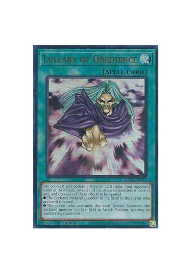 Lullaby of Obedience (V.2 - Ultra Rare)