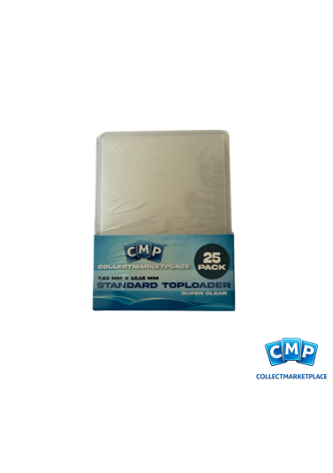 CMP Standard Toploader Super Clear (25)
