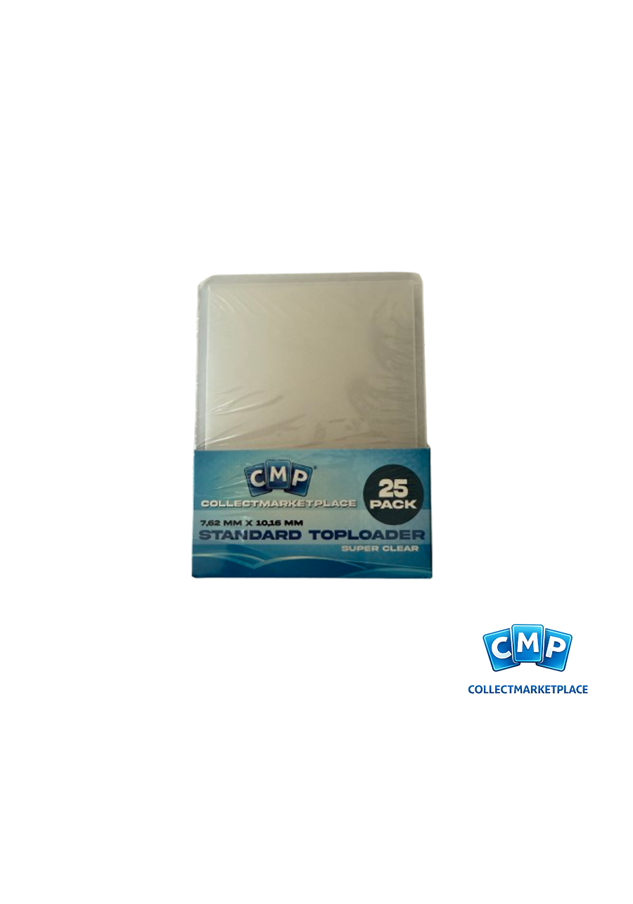 CMP Standard Toploader Super Clear (25)
