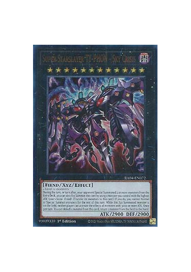 Super Starslayer TY-PHON - Sky Crisis (V.2 - Ultra Rare)