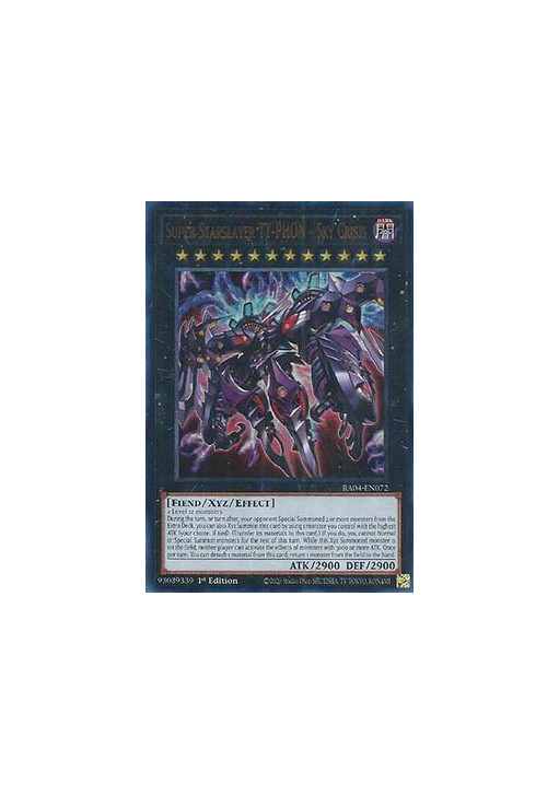Super Starslayer TY-PHON - Sky Crisis (V.2 - Ultra Rare)