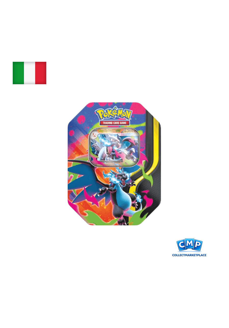 Pokémon Tin da Collezione Mega Charizard x ITA