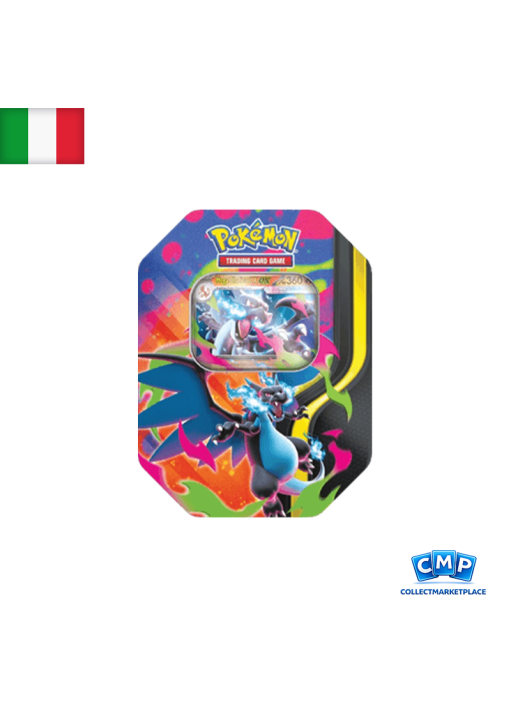 Pokémon Tin da Collezione Mega Charizard x ITA