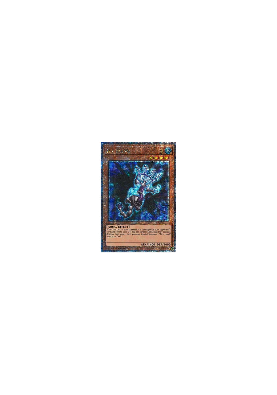 Ice Hand (V.2 - Quarter Century Secret Rare)