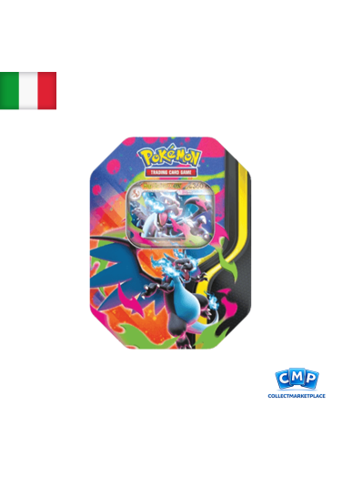 Pokémon Collection Tin Mega Charizard Y ITA