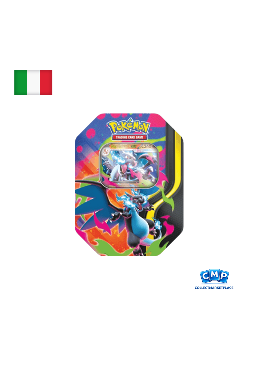 Pokémon Collection Tin Mega Charizard Y ITA