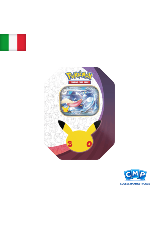 Pokémon Collection Tin 30° Anniversario Greninja ex ITA