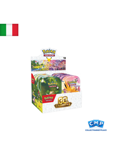 Pokémon 30°Anniversario: Mini Tin Display ENG