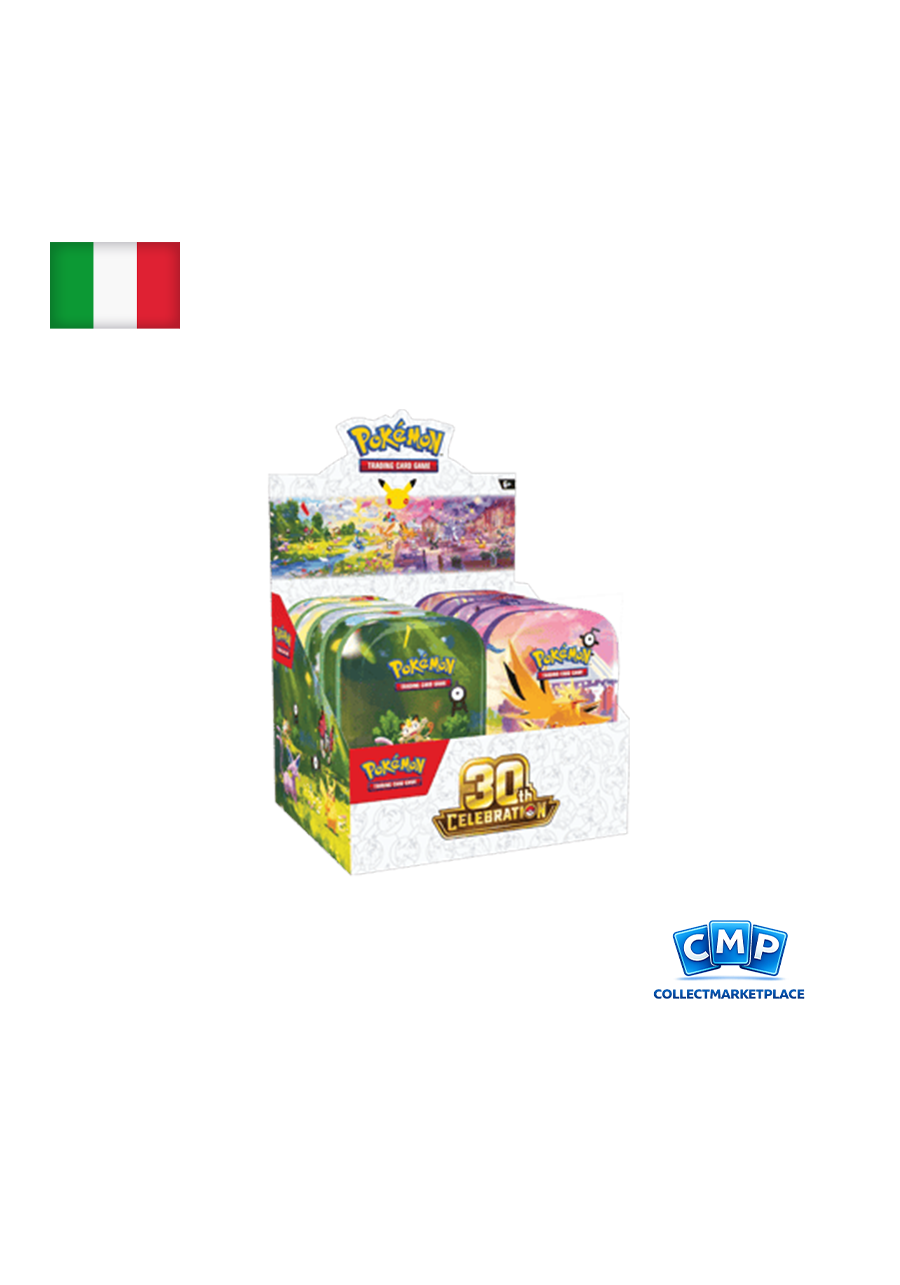 Pokémon 30°Anniversario: Mini Tin Display ENG