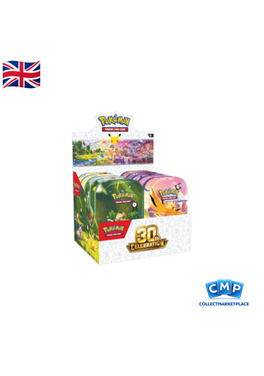 Pokémon 30°Anniversario: Mini Tin Display ENG