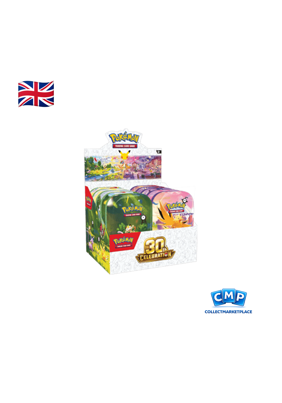 Pokémon 30°Anniversario: Mini Tin Display ENG