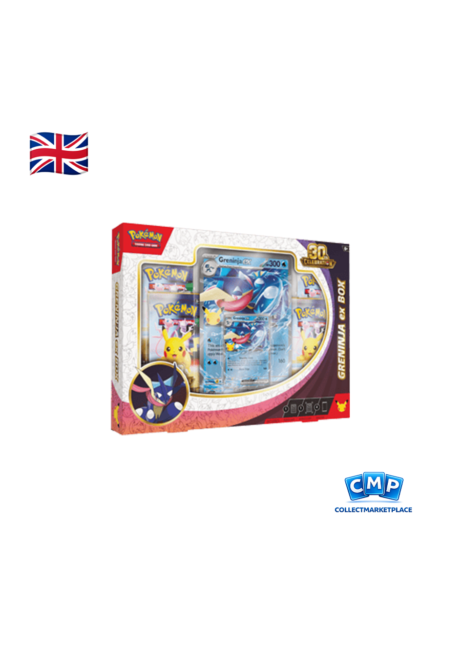 Pokémon Collezione 30° Anniversario Greninja ex ENG