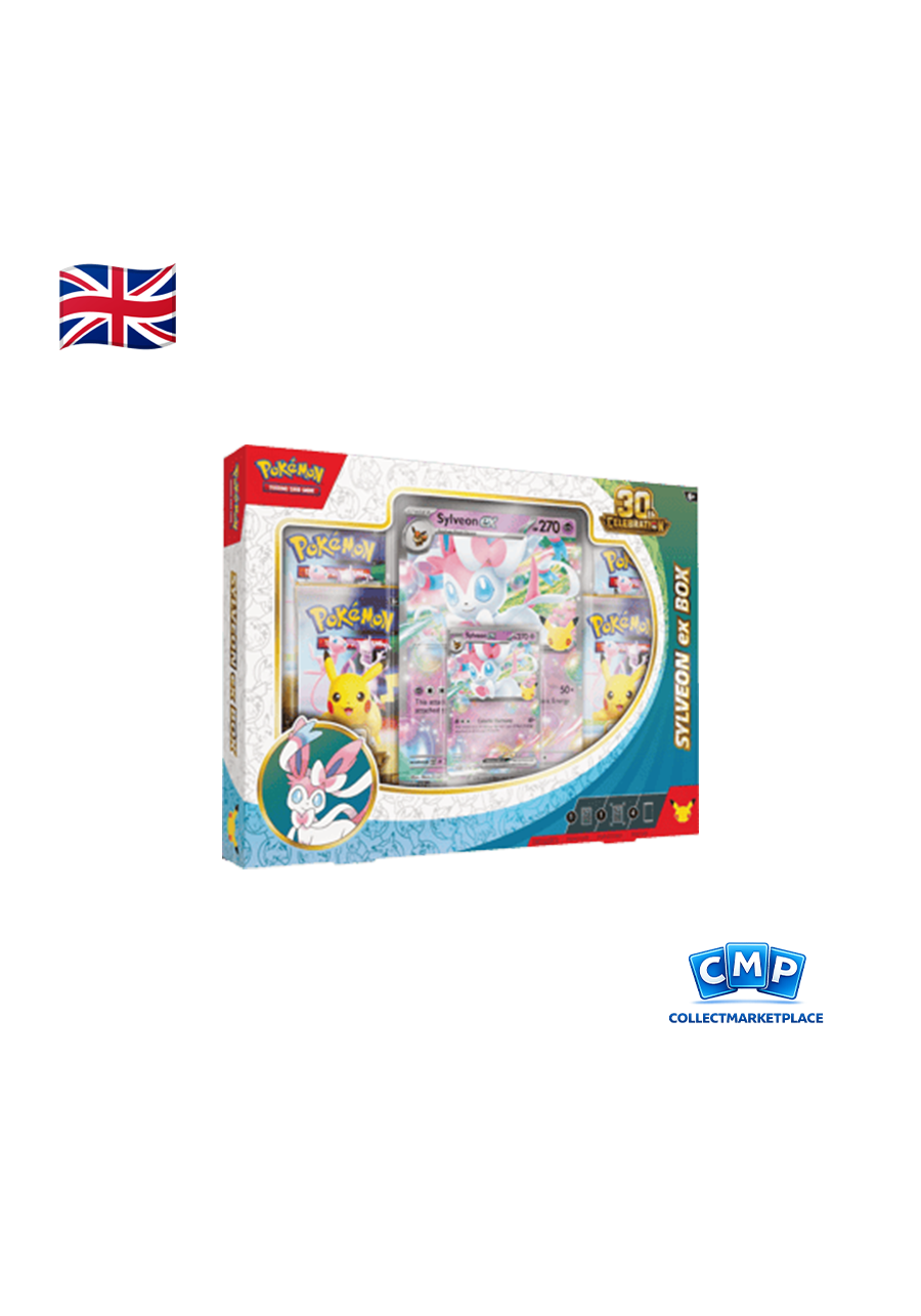 Pokémon Collezione 30° Anniversario Sylveon ex ENG Pokémon Collezione 30° Anniversario Sylveon ex ENG