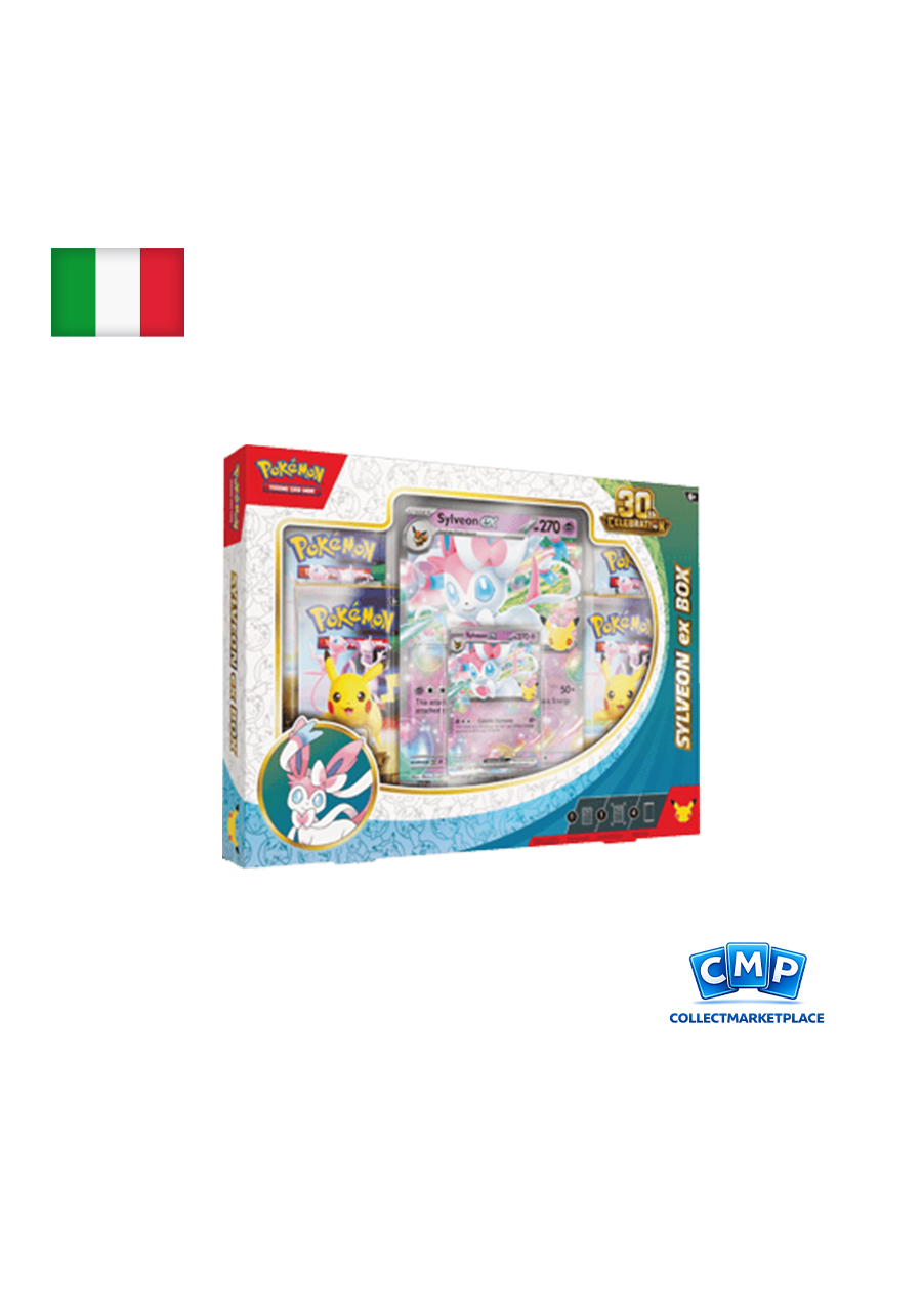 Pokémon Collezione 30° Anniversario Sylveon ex ITA Pokémon Collezione 30° Anniversario Sylveon ex ITA