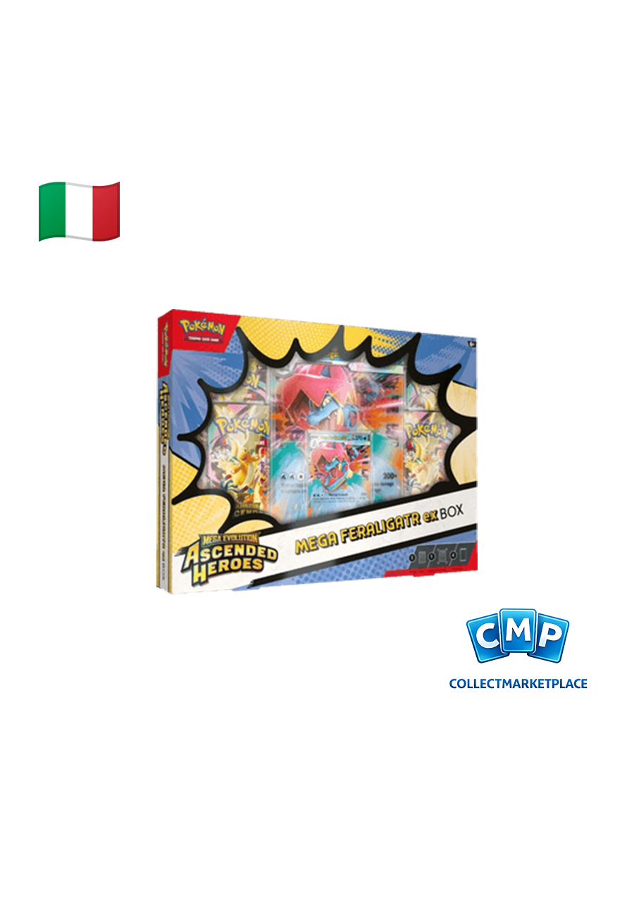 Pokémon Ascended Heroes: Mega Feraligatr ex ITA