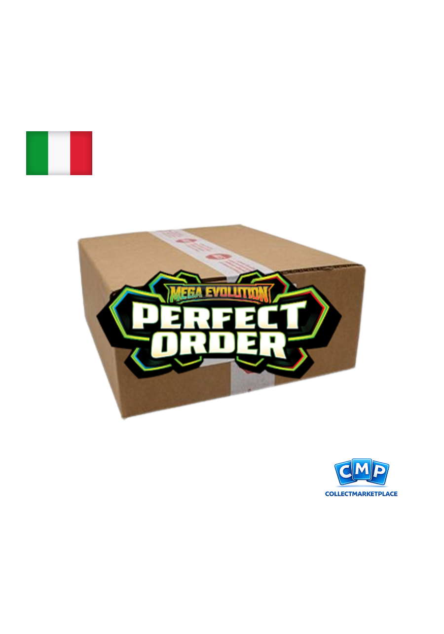 Pokemon Megaevoluzione Perfect Order ETB Case ITA