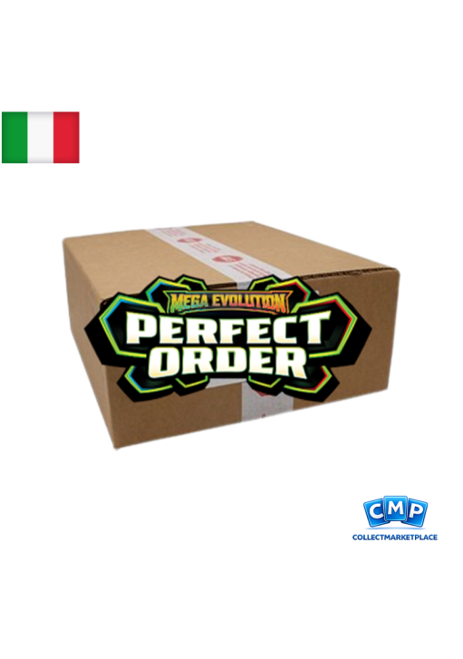 Pokemon Megaevoluzione Perfect Order ETB Case ITA