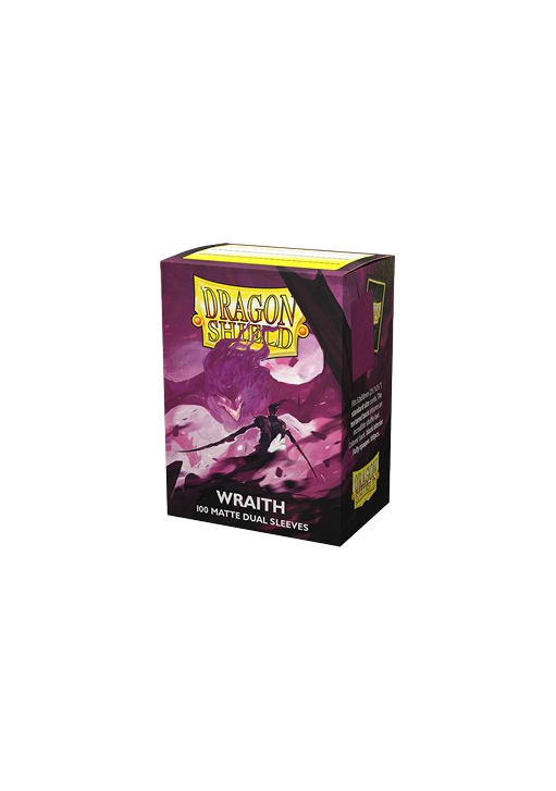 100 Dragon Shield Sleeves - Matte Dual Wraith Standard