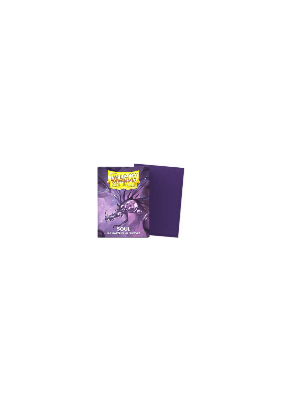 100 Dragon Shield Sleeves - Matte Dual Soul Standard