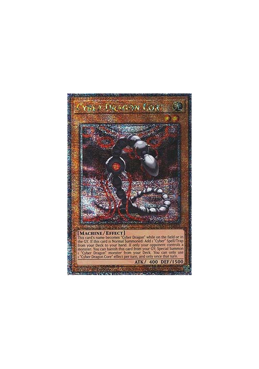 Cyber Dragon Core (V.5 - Quarter Century Secret Rare)