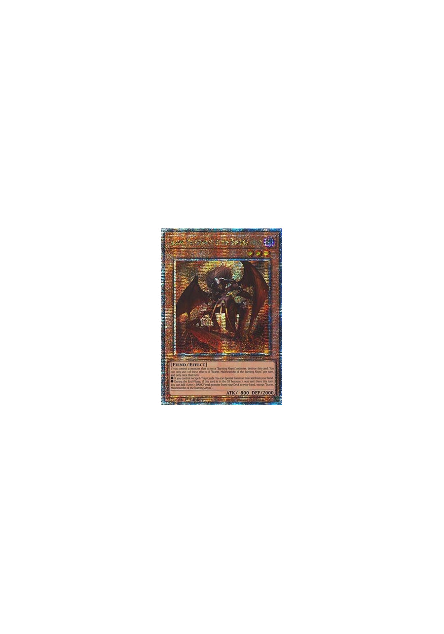Scarm, Malebranche of the Burning Abyss (V.2 - Quarter Century Secret Rare)