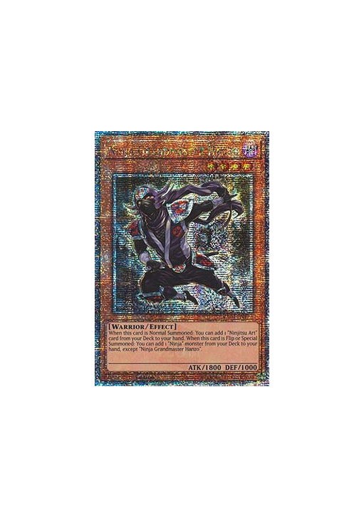 Ninja Grandmaster Hanzo (V.2 - Quarter Century Secret Rare)