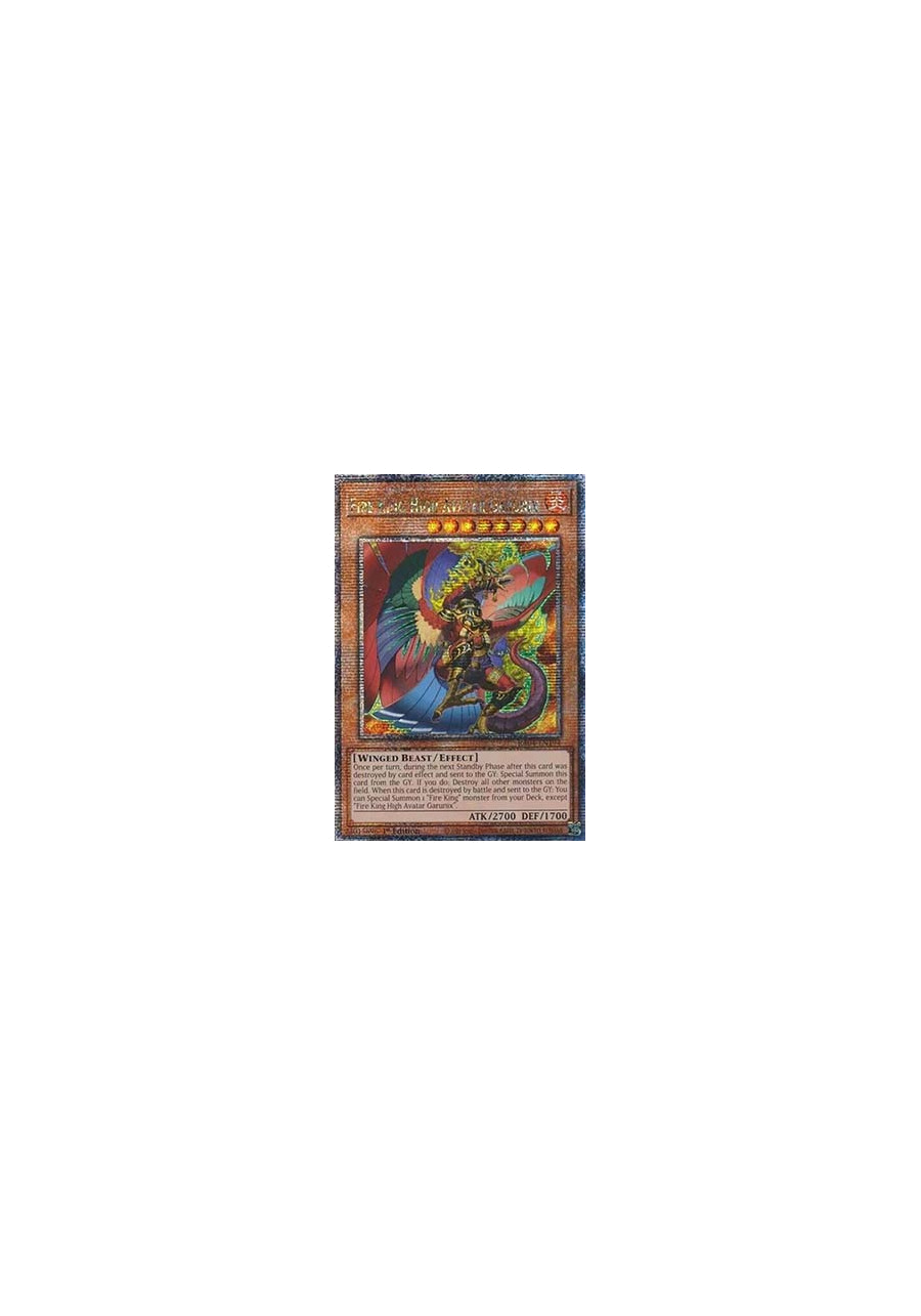Fire King High Avatar Garunix (V.2 - Quarter Century Secret Rare)