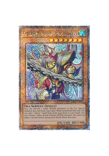 Mermail Abyssmegalo (V.2 - Quarter Century Secret Rare)