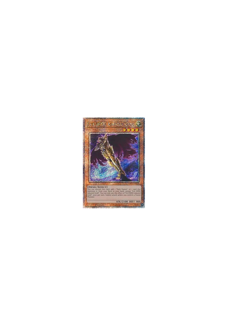 Evil HERO Adusted Gold (V.5 - Quarter Century Secret Rare)