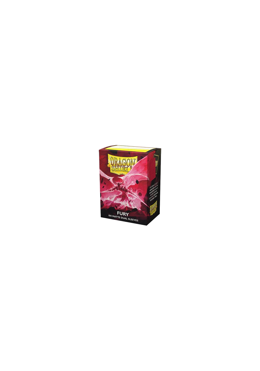 100 Dragon Shield Sleeves - Matte Dual Fury Standard