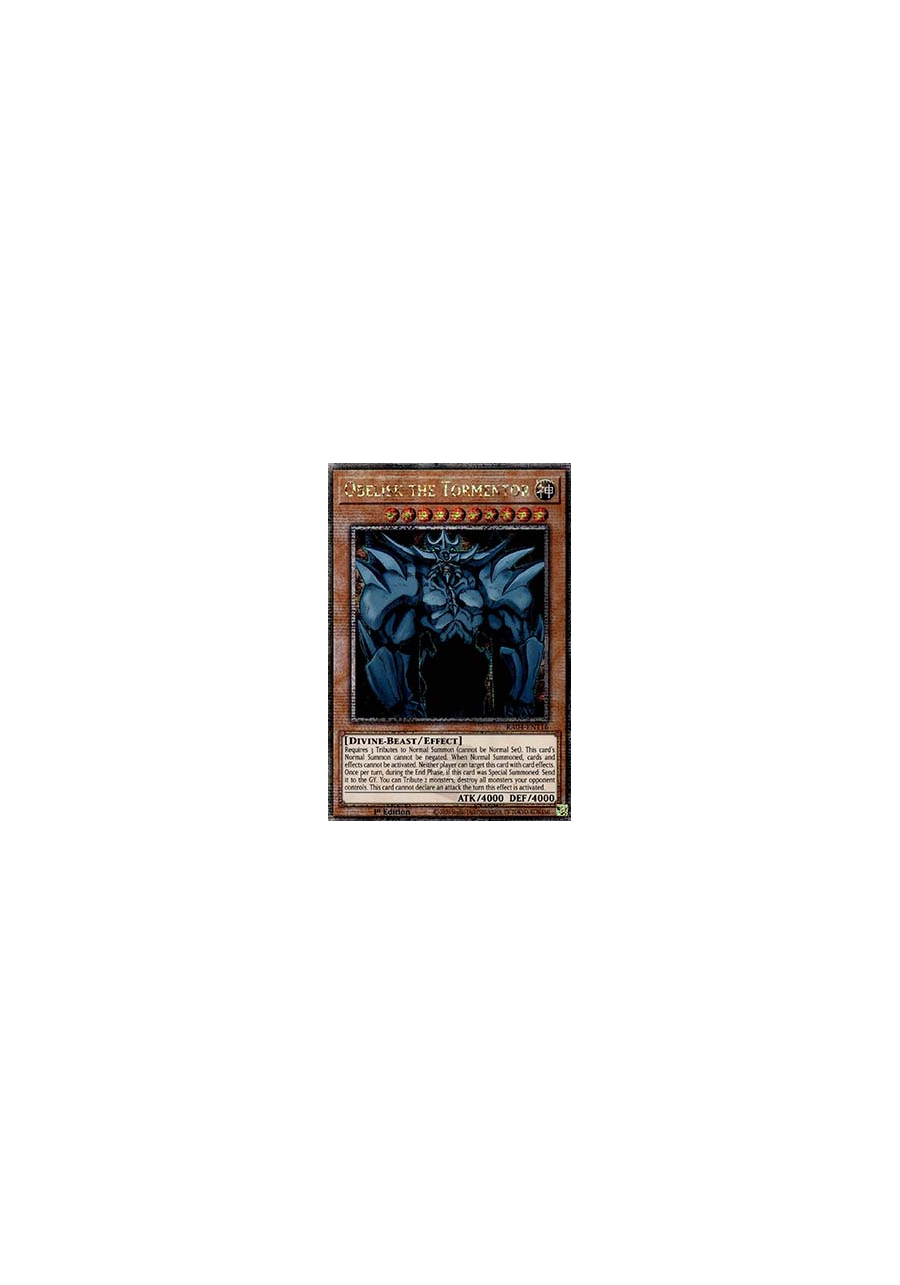 Obelisk the Tormentor (V.2 - Quarter Century Secret Rare)