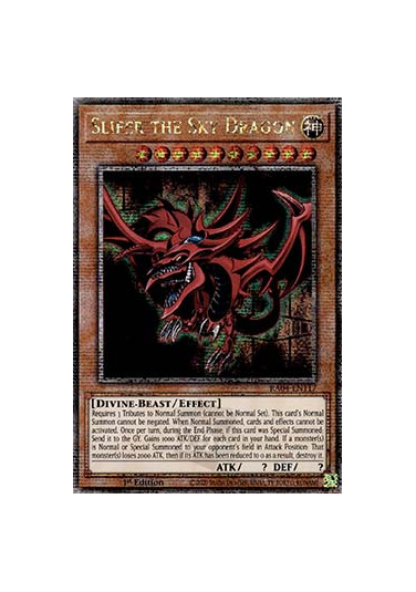Slifer the Sky Dragon (V.2 - Quarter Century Secret Rare)