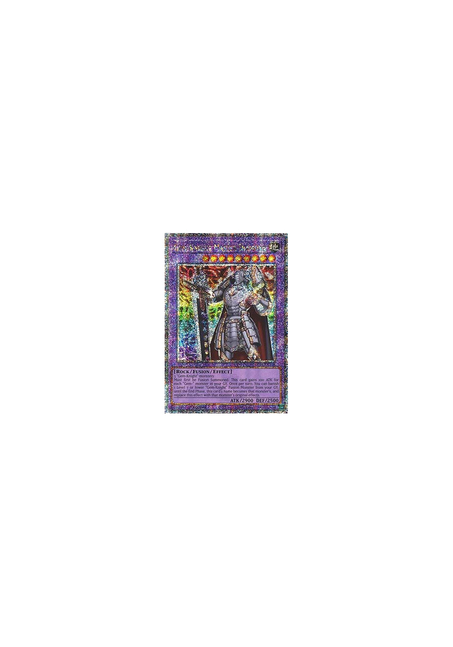 Gem-Knight Master Diamond (V.2 - Quarter Century Secret Rare)