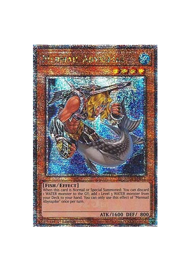 Mermail Abysspike (V.5 - Quarter Century Secret Rare)