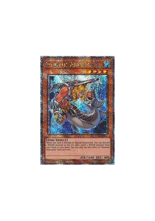 Mermail Abysspike (V.5 - Quarter Century Secret Rare)