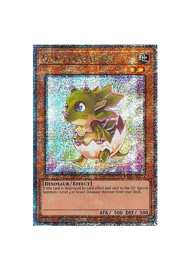Babycerasaurus (V.2 - Quarter Century Secret Rare)