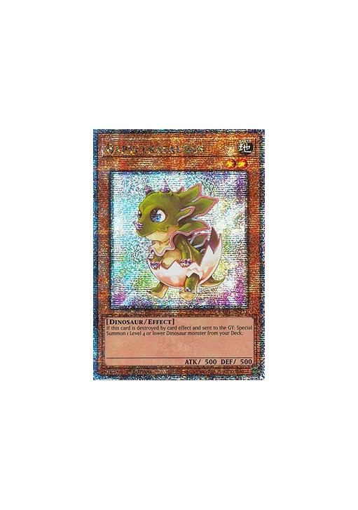 Babycerasaurus (V.2 - Quarter Century Secret Rare)