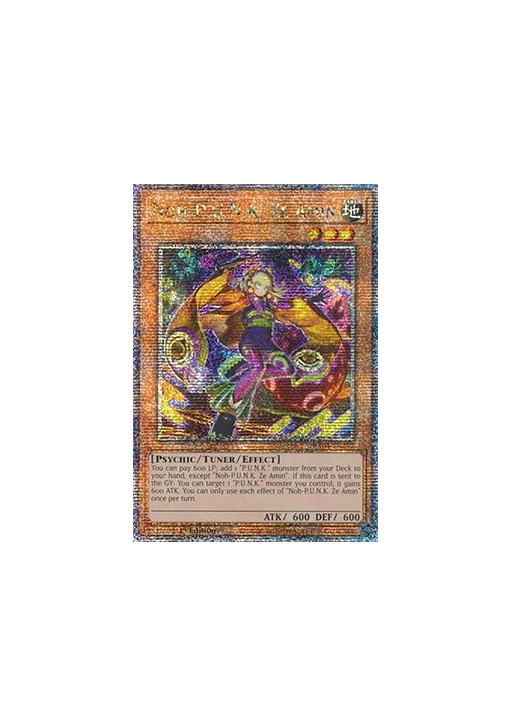 Noh-P.U.N.K. Ze Amin (V.2 - Quarter Century Secret Rare)