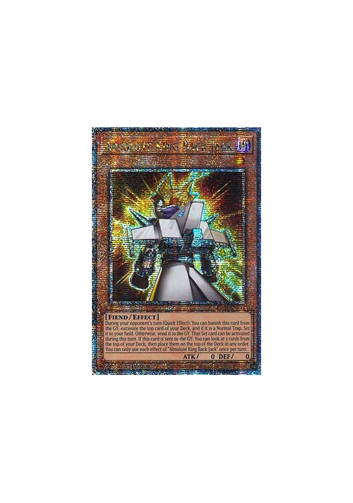 Absolute King Back Jack (V.2 - Quarter Century Secret Rare)