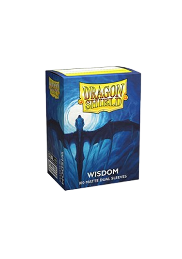 100 Dragon Shield Sleeves - Matte Dual Wisdom Standard