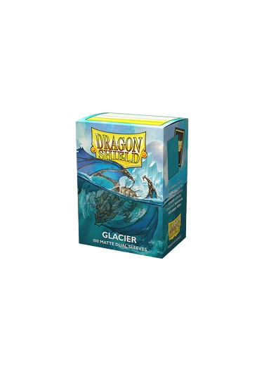 100 Dragon Shield Sleeves - Matte Dual Glacier Standard