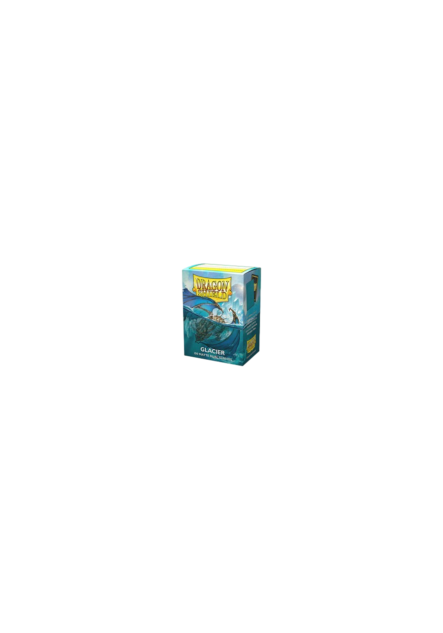 100 Dragon Shield Sleeves - Matte Dual Glacier Standard