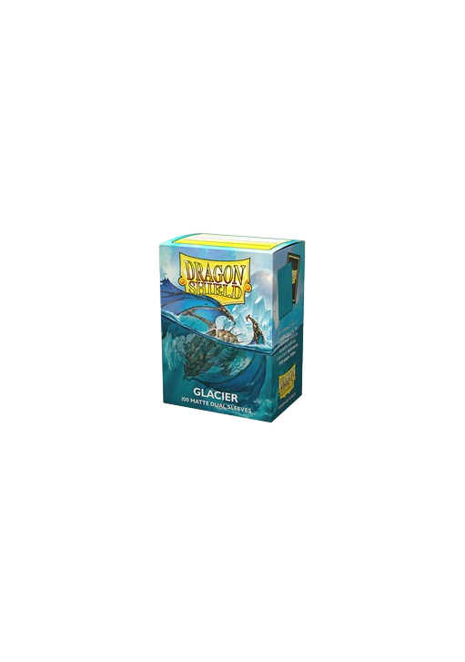 100 Dragon Shield Sleeves - Matte Dual Glacier Standard