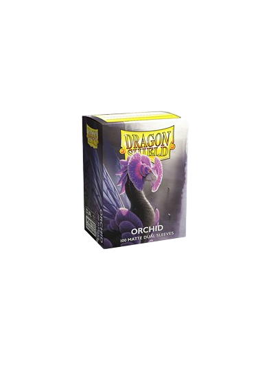 100 Dragon Shield Sleeves - Matte Dual Orchid Standard