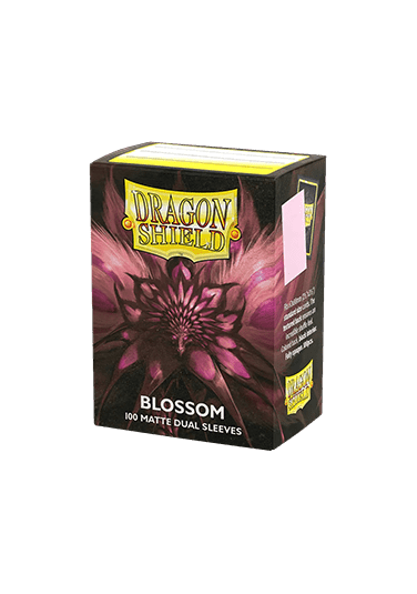 100 Dragon Shield Sleeves - Matte Dual Blossom Standard