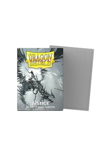 100 Dragon Shield Sleeves - Dual Matte Justice Standard