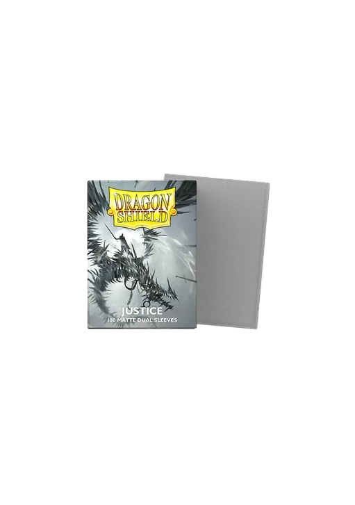 100 Dragon Shield Sleeves - Dual Matte Justice Standard